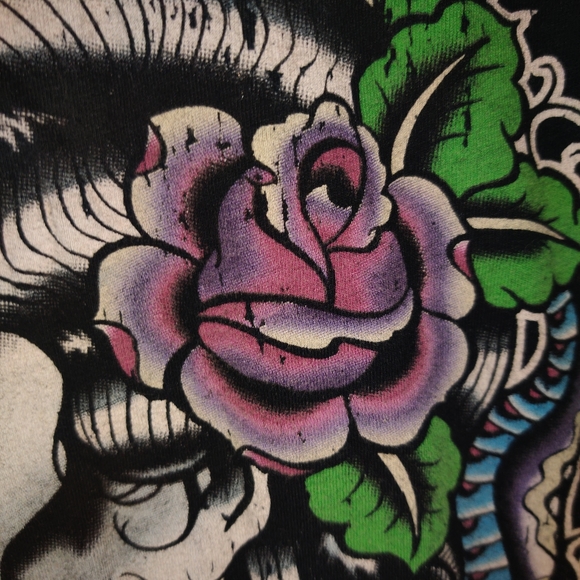 Women's XL Lucky 13 t-shirt - Picture 7 of 12